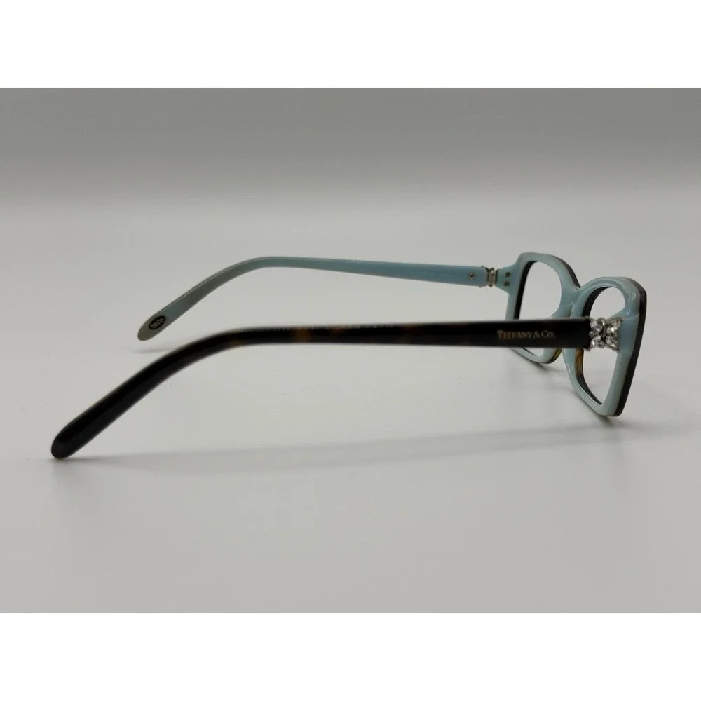 READ- Tiffany Co Eyeglasses Frames Only Womens Full Rim 53•16•140 Made in Italy
